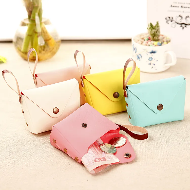 Macaron Coin Bags Candy Color Mini Coin Purses PU Leather Change Purse Key Bag Cute Creative Small Fashion Handbags Wallet From 34 39 DHgate