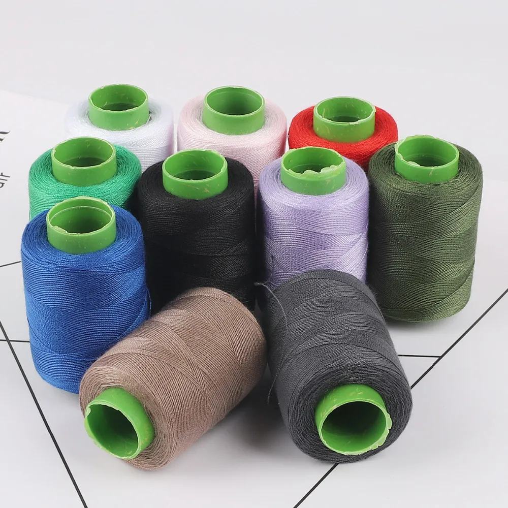 Hoge vasthoudendheid spoel naaigaren 300 meter 12 stks multicolor katoenen draad voor hand naaien accessoires