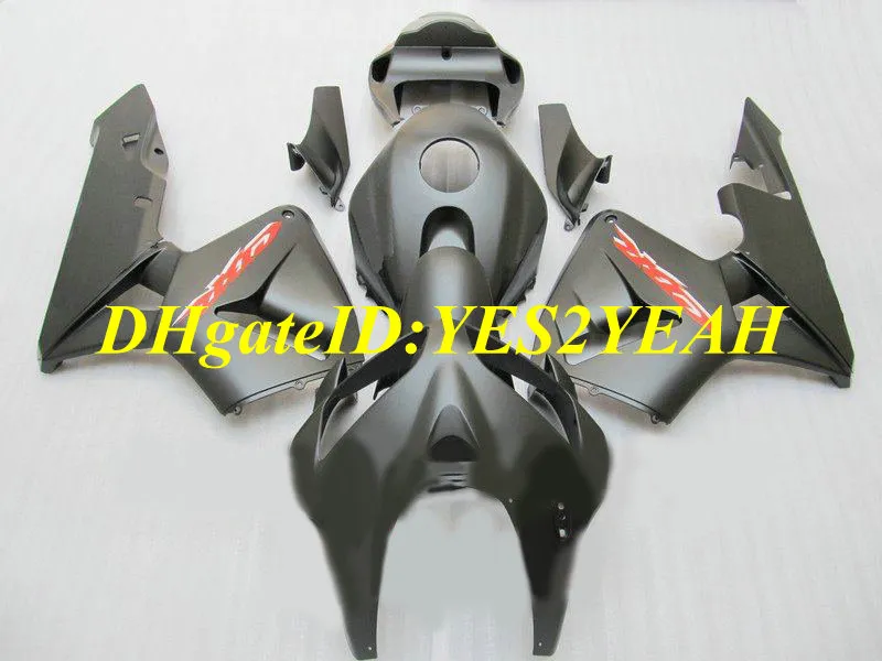 ホンダCBR600RR CBR 600RR F5 2005 2006 05 06 CBR600RR ABSマットブラックフェアリゾートセット+ギフトHQ43