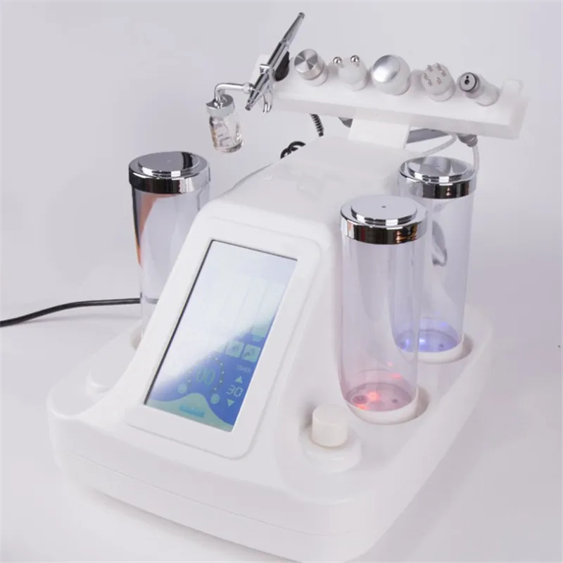 7 in 1 Hydra Dermabrasion RF Bio-lifting Microdermabrasion Facial Machine Water Oxygen Jet Hydro Diamond Peeling Beauty Machine For Sale