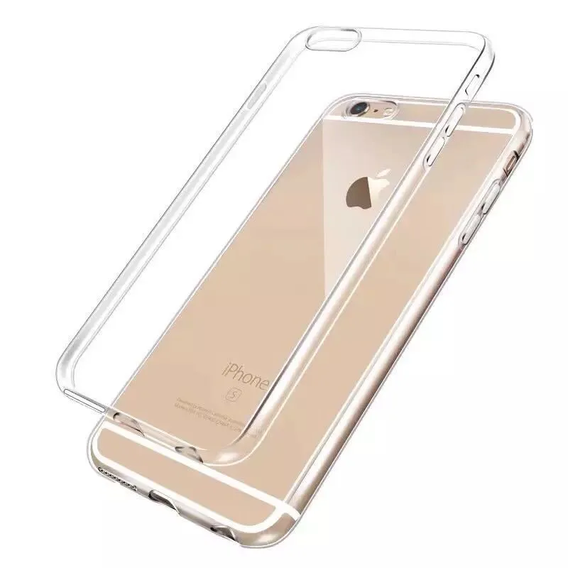 Ultra-Thin TPU Cell Phone CasesFor New iPhone XR XS MAX X 7/8/6 plus Samsung S10/S9/S8 Huawei P20 P30 Pro Full Clear Silicone Soft Cover