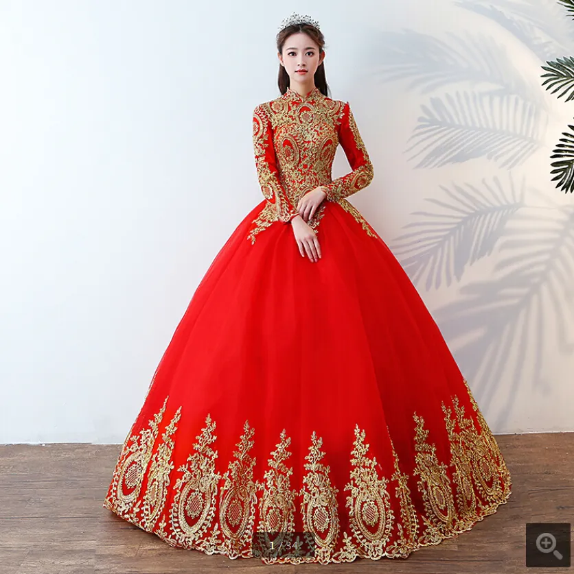 red and yellow wedding dresses Lace Wedding White And Yellow Wedding Dress Fitted Lace Wedding Dress Backless Yellow Pink Blue Red