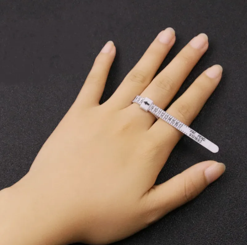 Fashion jewellery tools Ring Size Mandrel Stick Finger Gauge Ring Sizer