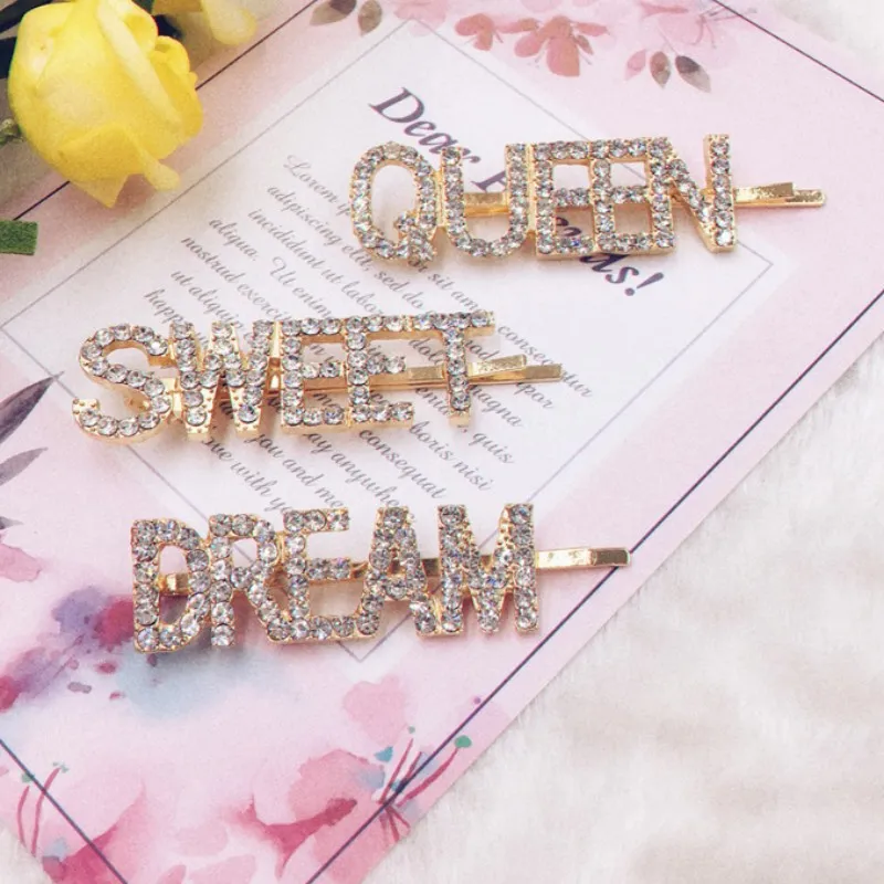 Diamond hair clips wholesale hotsell