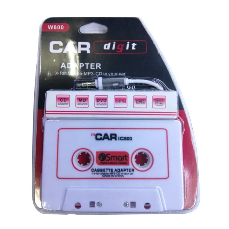 Cassette Adapter AUX Cable MP3 Player Radio Cassette Car Smartphone Mobile  Phone