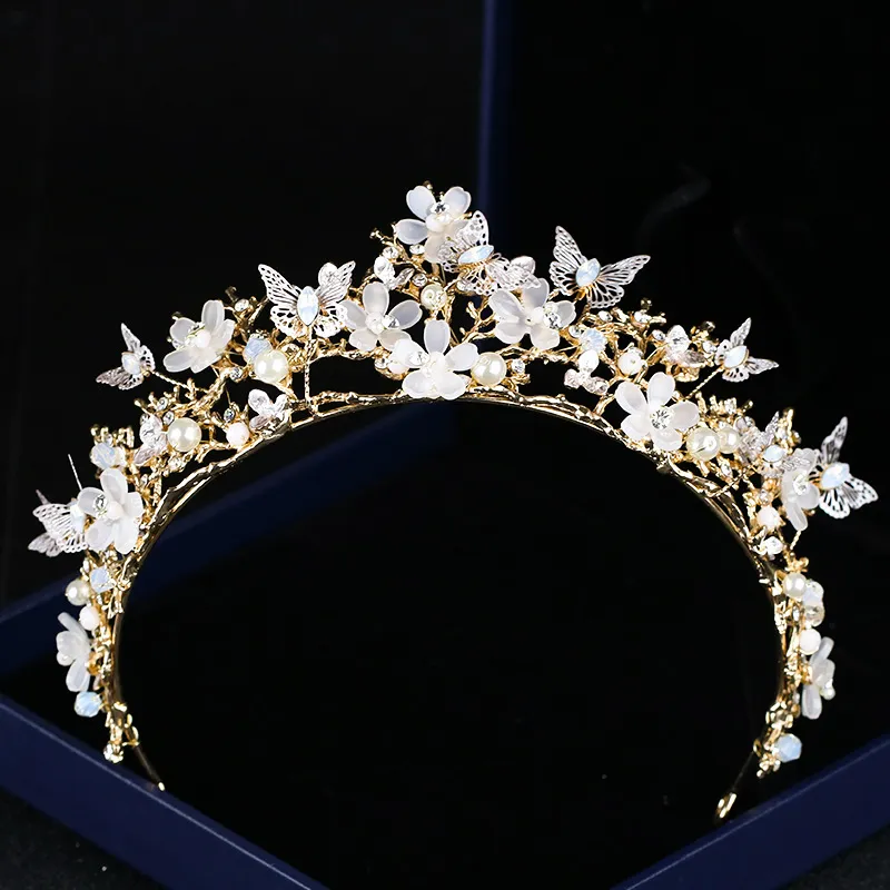 Luxe 2019 bruiloft bruids tiara strass hoofdstukken kristal bruids hoofdbanden haaraccessoires avond bruid jurken