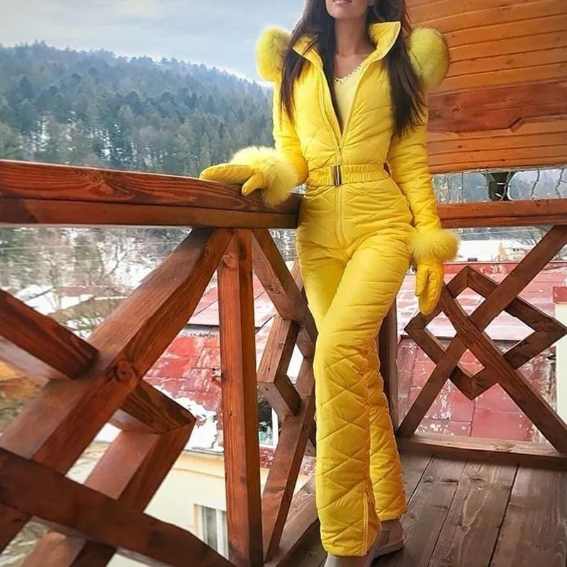 S XXXL Women Jumpsuit With Glove Breathable Snowboard Jacket Skiing Suits Pant Sets Warm Bodysuits Outdoor Snow Suits From 96 31 DHgate