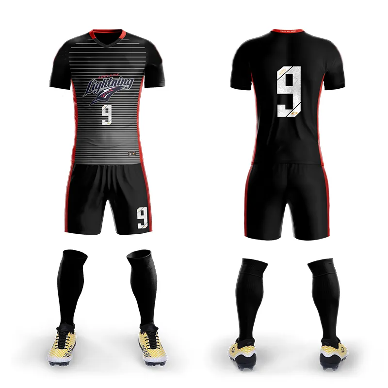 Le football professionnel couvre le maillot du football convient à la saison des costumes occasionnels d'entraînement réguliers pour l'uniforme