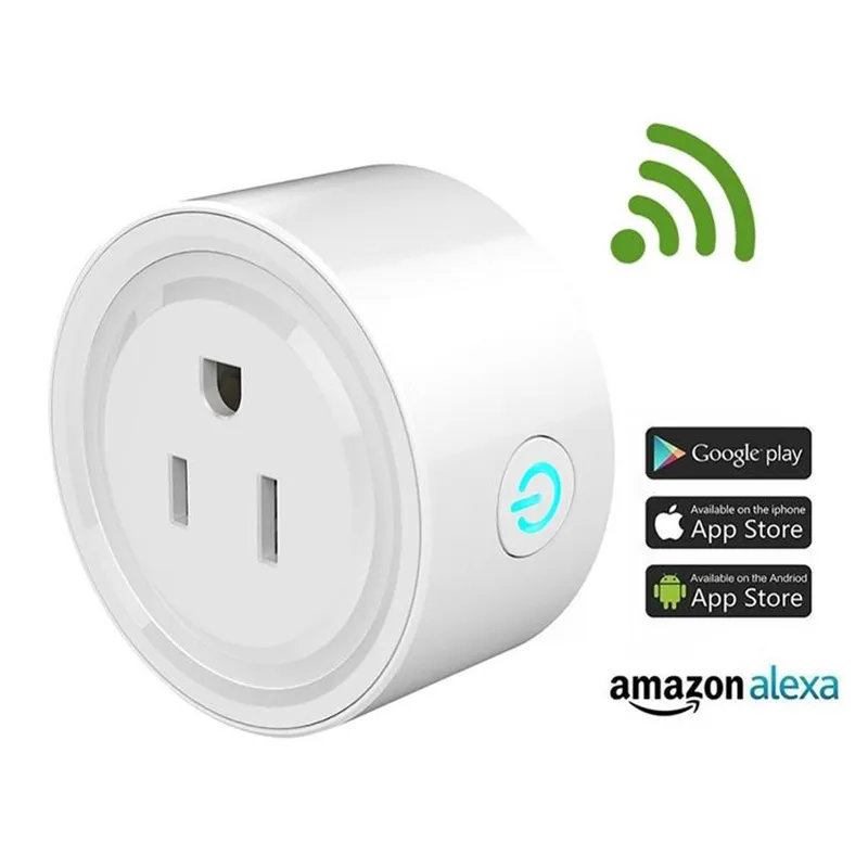 Enchufe inteligente 4 paquetes con monitor de energía 16A - Enchufe  inteligente de 2.4 GHz Wi-Fi Plug funciona con Alexa y Google Home  Assistant 