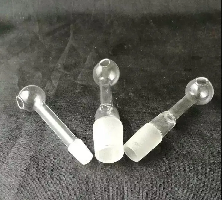 curto pot queima reta Classic, Atacado Bongs acessórios de vidro, vidro de água de fumo da tubulação, frete grátis