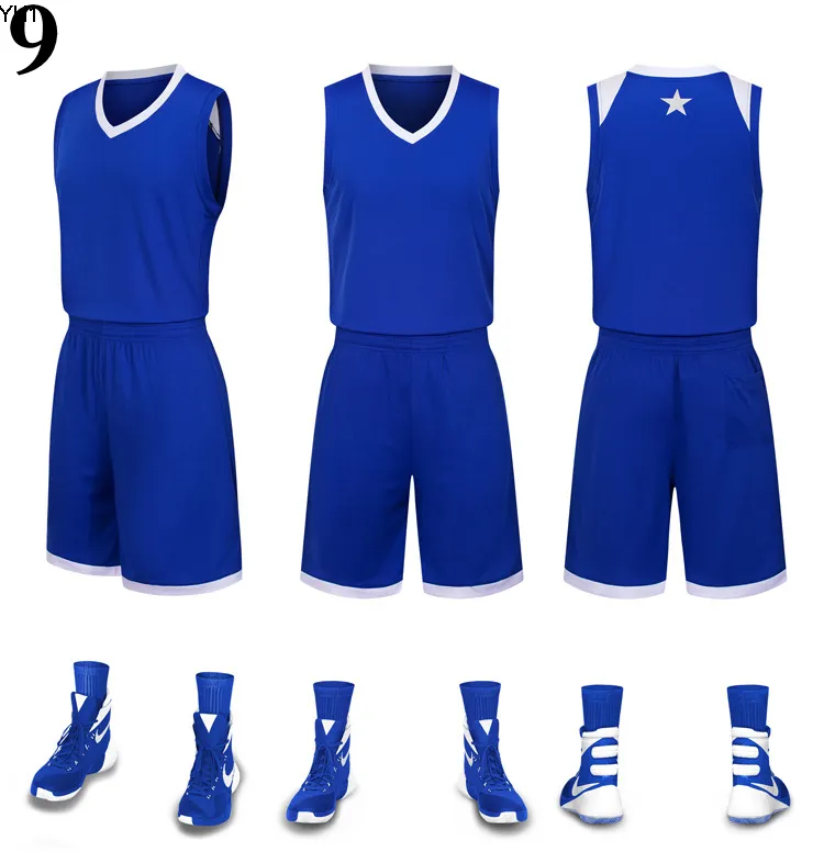 2019 heren nieuwe lege editie basketbal jerseys aangepaste naam aangepaste aantal beste kwaliteit maat S-XXXL groen wit zwart blauw R444NQ