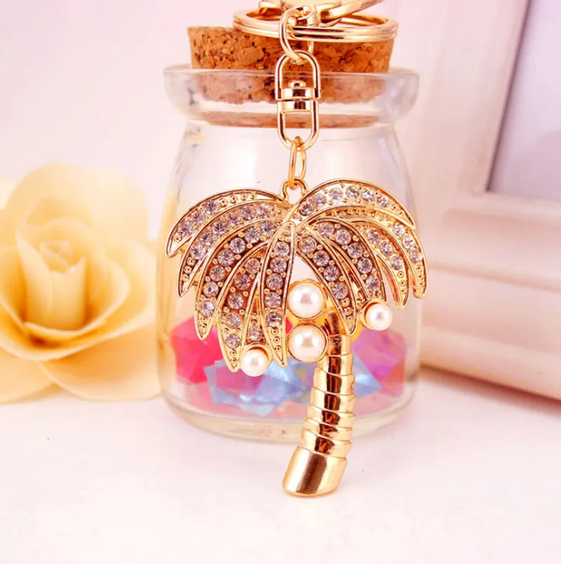 Palm tree keyring deals
