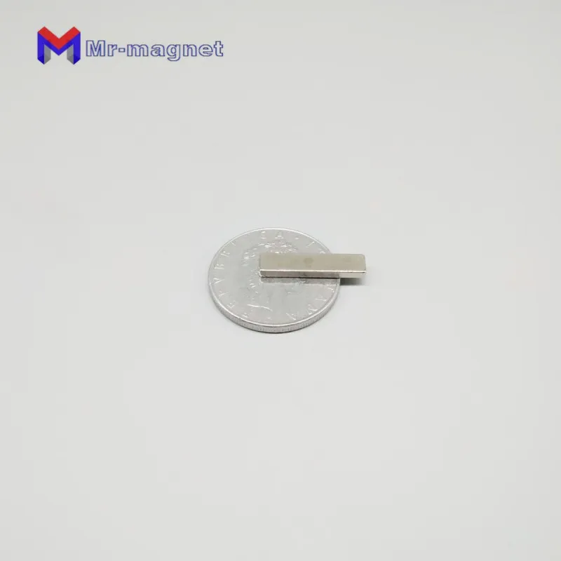 10pcs n35 2051 5mm permanent magnet 2051 5 super strong neo neodymium block 20x5x1 5 ndfeb magnet 20x5x1 5mm with nickel coating