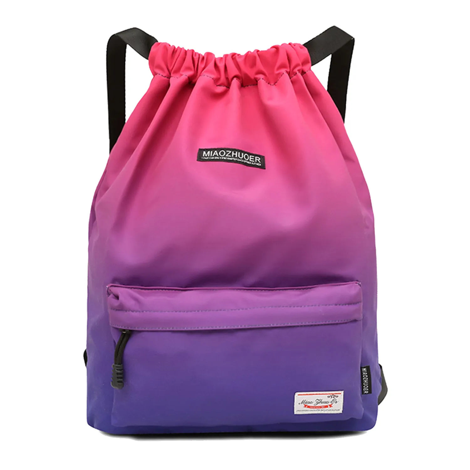 Водонепроницаемая спортивная сумка Женщины Девушки спортивная сумка Путешествия Drawstring сумка Открытый Рюкзак для обучения Плавание Фитнес Сумки Softback