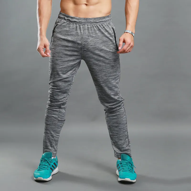 Jogging Ropa LANTECH Men's Running Gym Jogger Pants with Zipper Pockets, Sportswear ...