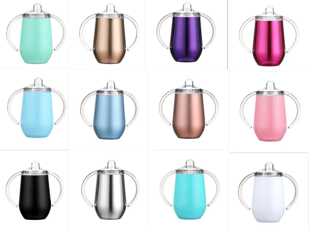 10oz Stainless Steel Baby Bottles With Handle Sippy... From Hc_network005,  $7.5 | DHgate.Com