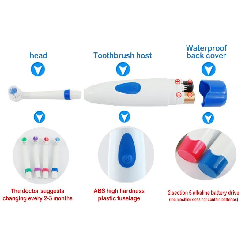 Smart Bluetooth Rotary Wisdom Electric Toothbrush With Waterproof Sonic