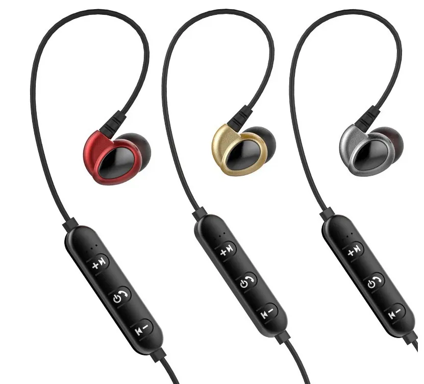 T2 Sports Hifi Bluetooth Headset Headphone V4.2 APTX Sem Fio Stereo Fone de Ouvido Binaural Frete Grátis