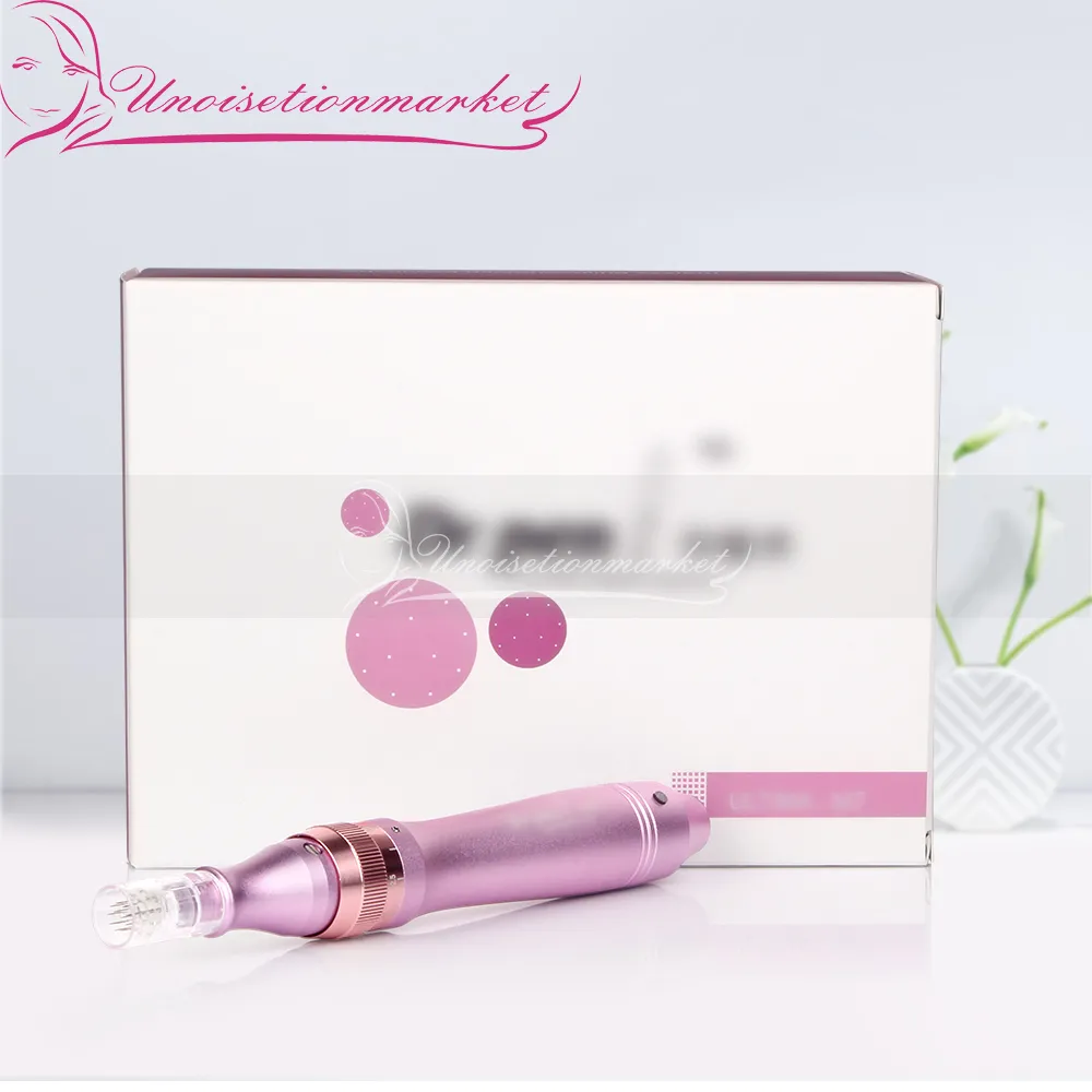 Красота Light Electric Auto Micro Needling аккумуляторная дермы ручка для ухода за кожей омоложения кожи салон домашнего использования