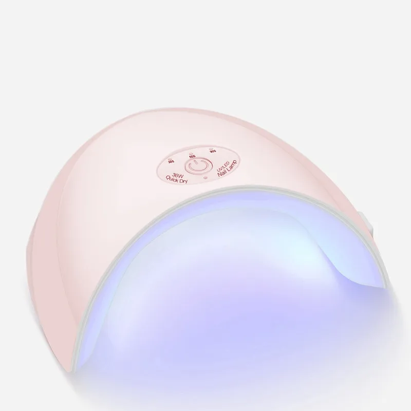 Lámpara LED UV Secador de uñas de gel de inducción infrarroja Herramienta de manicura Máquina seca para todo Gel de uñas de curado Conector USB HHA135