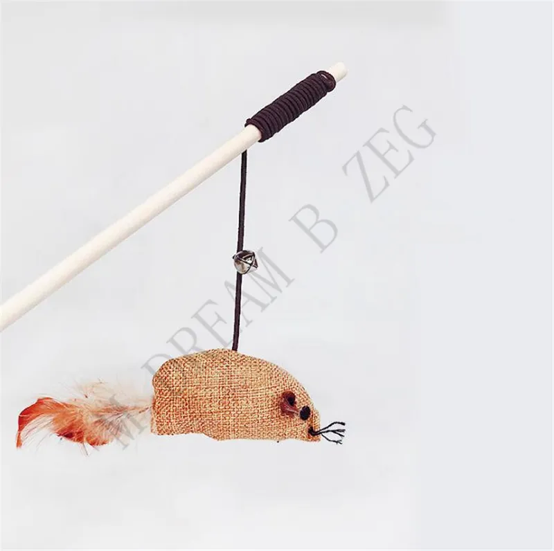 Cat Toys And Accessories Wooden Handle Kitten Interactive Stick Funny Cat  Fishing Rod Game Wand Feather Stick Toy Pet Supplies Cat Accessory From  Timelessdream, $10.5
