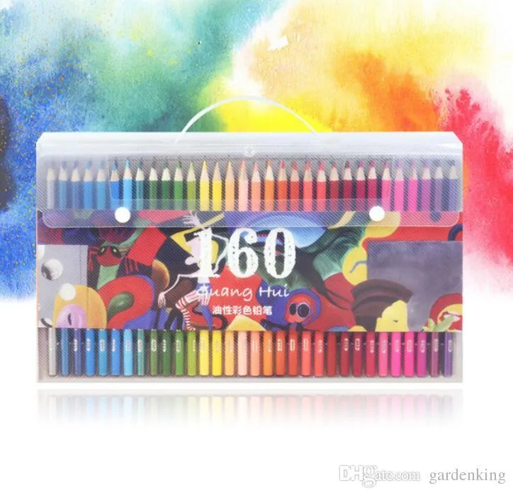 Wholesale Wooden 72 Pencil Colour Set 120/For Artists, School, Drawing,  Sketching Oil Color Penettes Art Supplies Y200709 From Shanye10, $23.45