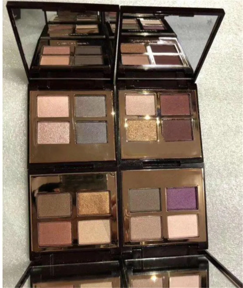 Dropshipping Marca paleta de sombras de 4 cores sombras codificadas por cores a musa glamour uptown girl dolce vita vamp vintage