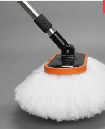 Biltvätt MOP Brush Special Cleaning Set Long Handle Telescopic Soft Wool Foam Automotive Supplies Hushåll Borstverktyg233q