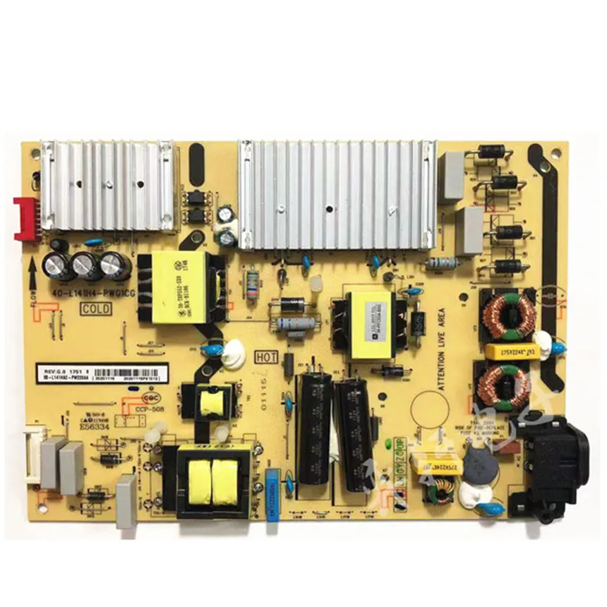 Oryginalny TCL L55E5800A-UD D55A620U Power Board 40-L141H4-PWG1CG / PWF1CG