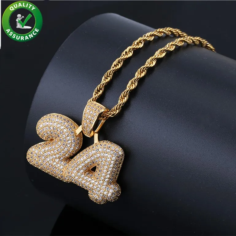 Diamond bubble letter chain squaremoli