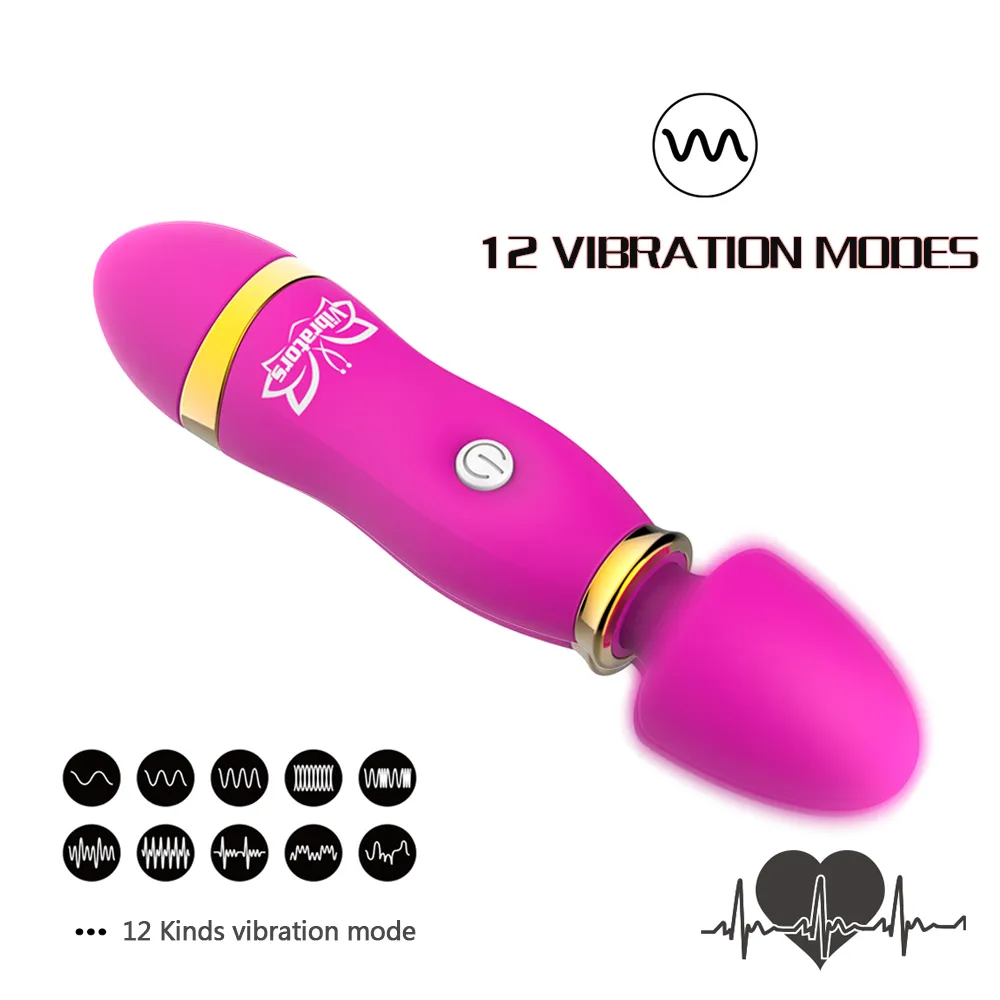 12 Frequenz Magic Wand Vibrator Klitorisstimulator... Von 2,49  | DHgate