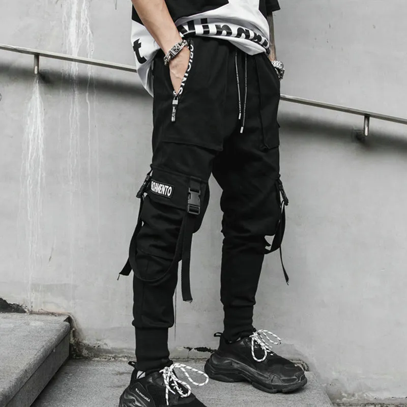 Pantalones Bombachos Moda Hip Hop Para Hombre Pantalón De Chándal Cargo  Casuales