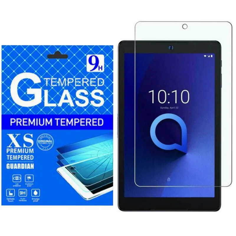 Duidelijke gehard glazen tabletscherm Bescherming Anti krasbel gratis voor alcatel Joy Tab 2 8,0 inch Metro 3T 8 10 Preniumkwaliteit Groothandel