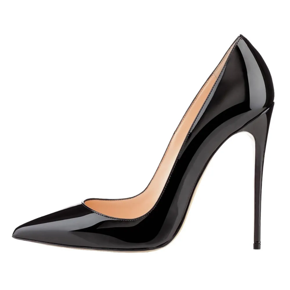 Sapatos sales pretos altos