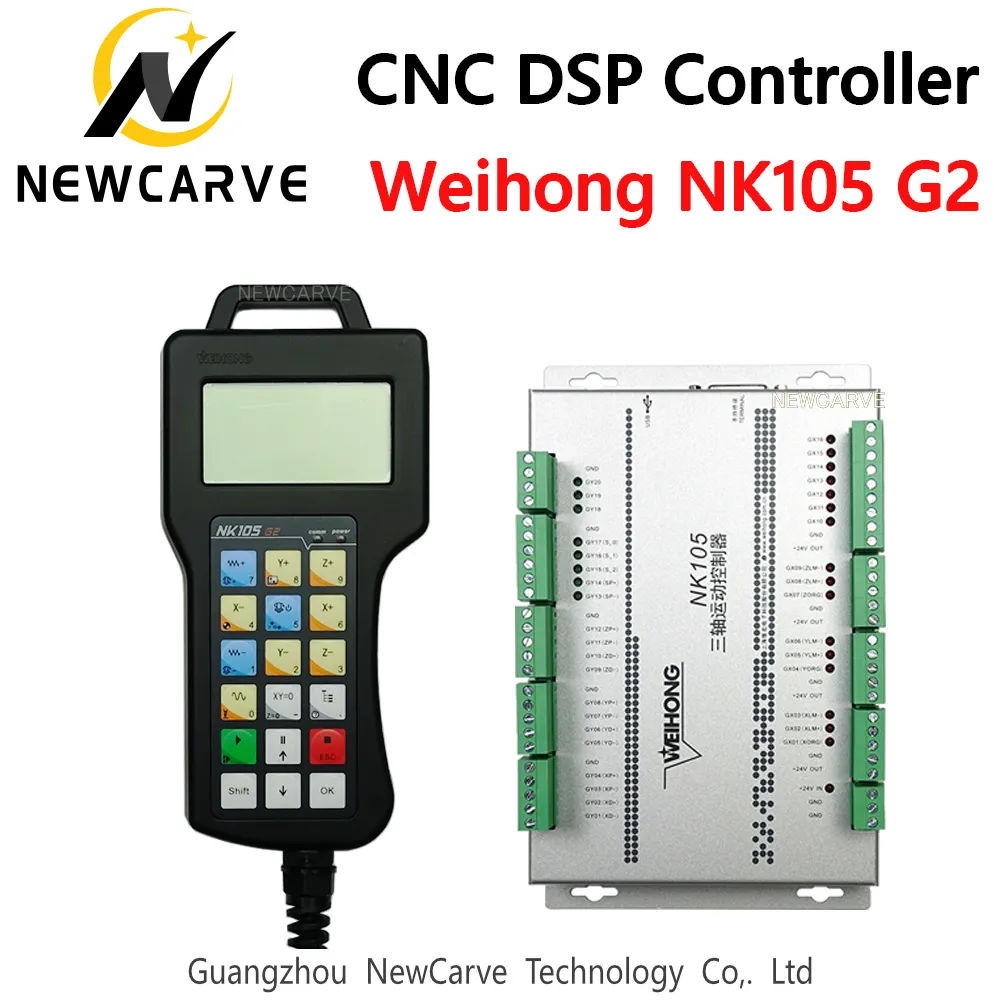 WEIHONG NK105 G2 DSP controller 3 assi nc studio motion control system per router di cnc