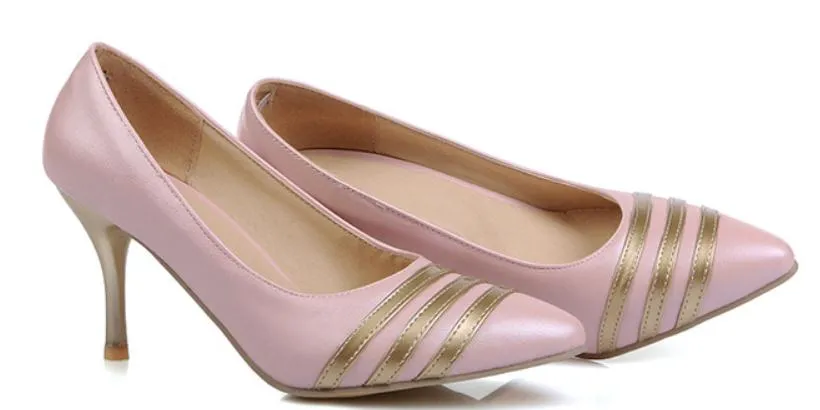 ホット販売2019年春と秋の女性の靴の新しいスタイルのハイヒールの細かいかかと先に@ 23