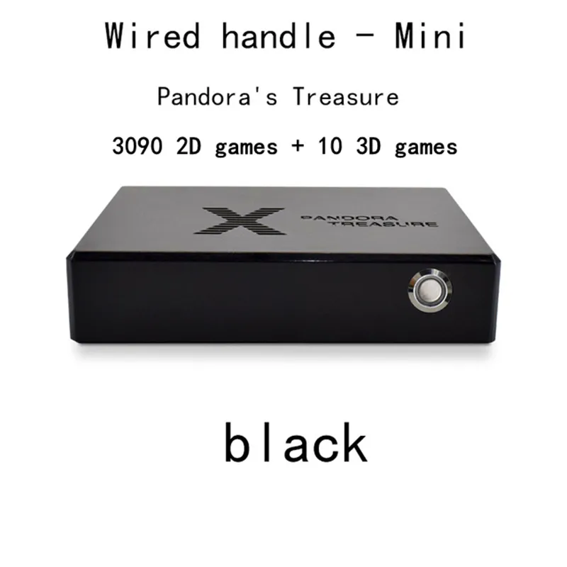 2010 Pandora Box L'host nostalgico può memorizzare 3160 giochi arcade Videogioco 2D / 3D Mini qualità HD portatile Collegare TV PC ecc. Console di gioco DHL libero