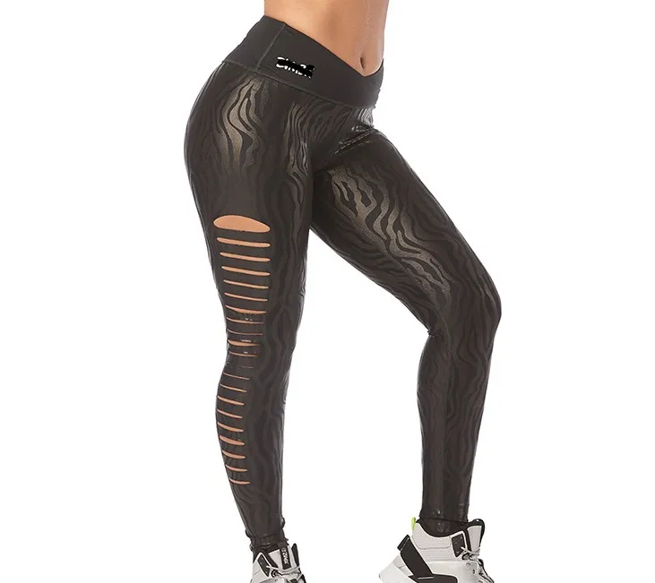 Adibao kvinna stickade bomull byxor zum fitness kläder lastbyxor legging capri byxor p820