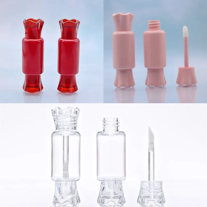 Empty Lipgloss Tube Refillable DIY Sample Makeup Products Container Bottles for Liquid Lip Balm Stick Rouge Batom F2189