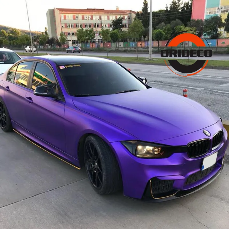 Фиолетовый матовый хром