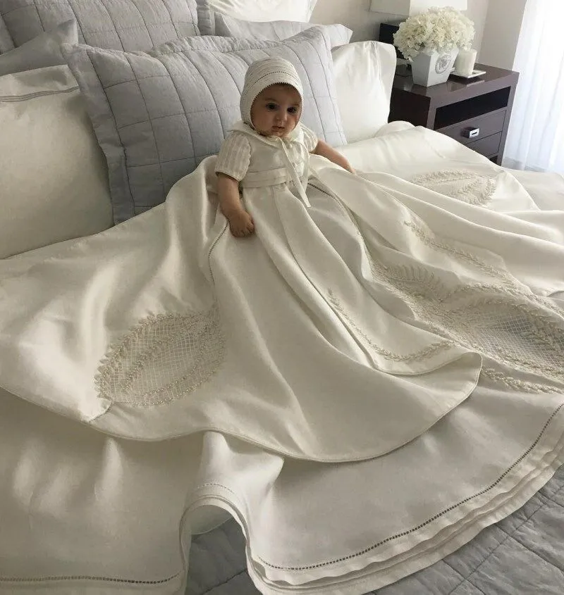 satin baptism dresses Satin Baptism Dresses