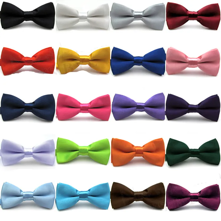 Kinderen strikjes 9*4.5 CM 32 kleuren Pas de gesp effen kleur strik Beroepsmatige bowtie voor baby kid vlinderdas Kerstcadeau