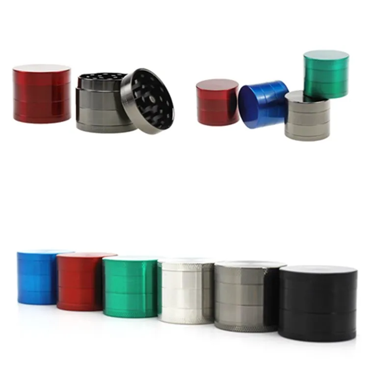 Herb Grinder 40mm Zinc Alloy mini Metal Grinder Alloy grinding tools Hand Muller Crusher Grinding Machine Smoking Accessories T2I5770