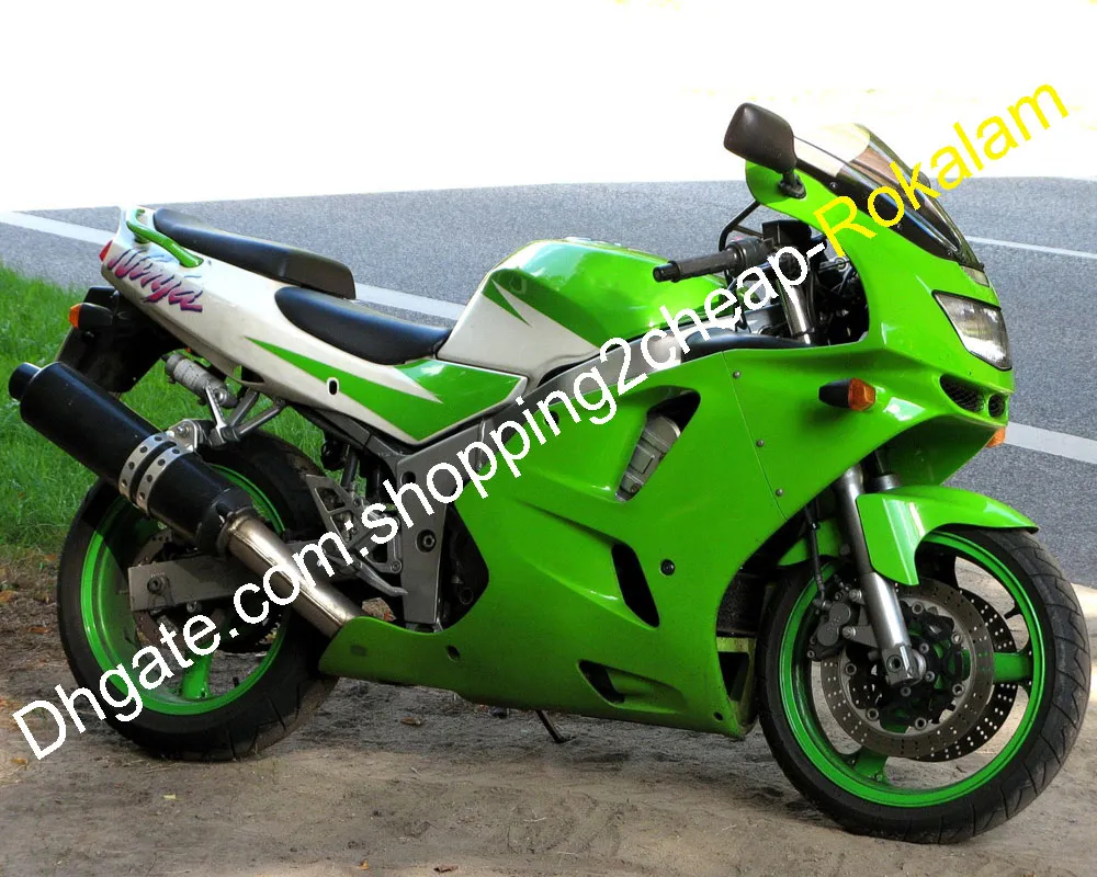 パーツ VERTEX 1996 GREEN Fairing Kit for Kawasaki zx7r 1996 97 1998 99 00 01 - 2003