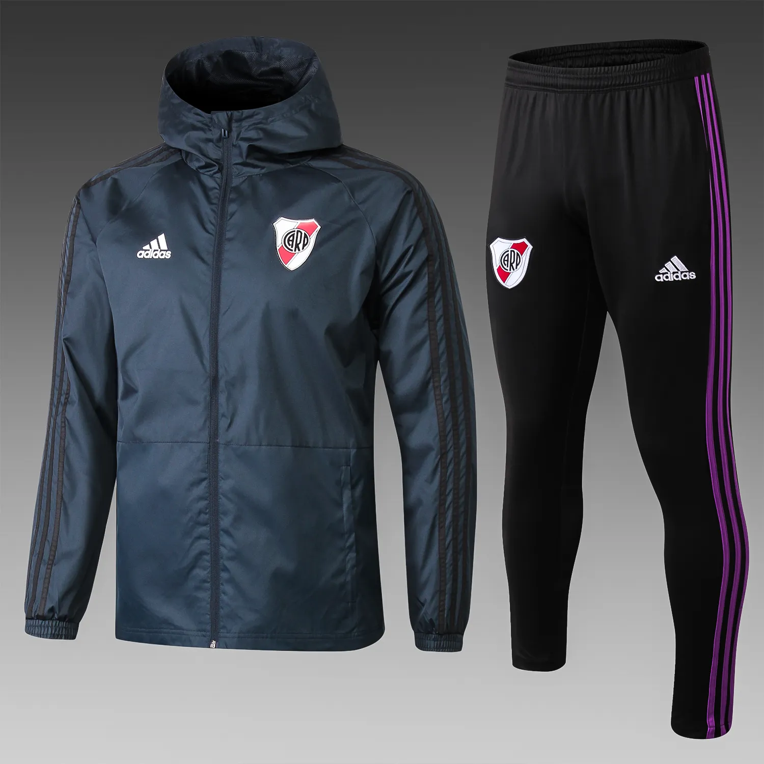 18 19 RIVER PLATE Cortaviento 2018 2019 PRATTO SCOCCO Chándal De Fútbol River Plate De Manga Larga Sudaderas Conjunto Uniforme De Fútbol De € | DHgate