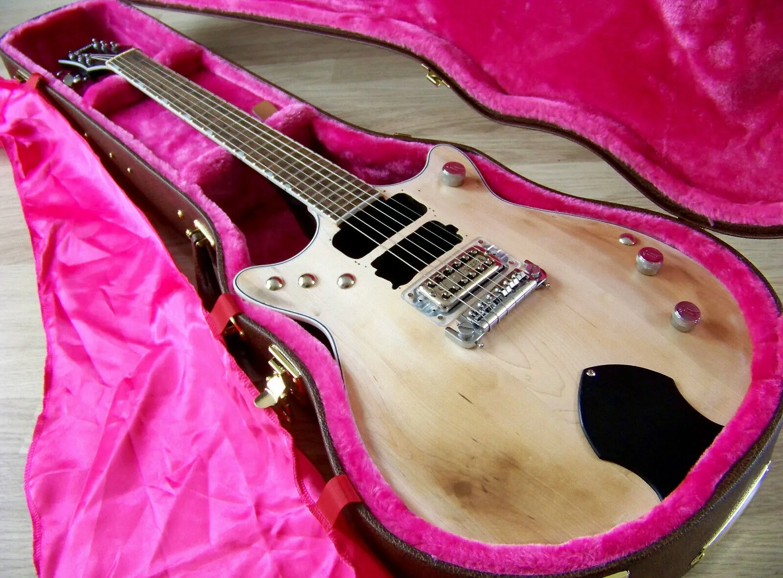 Salute Malcolm Young THE BEAST Electric Guitar  From