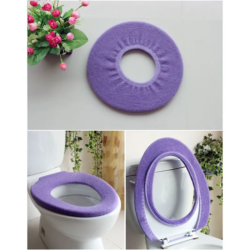 10 pièces/set Non-Tissé Tissu Housse De Siège De Toilette , Simple Jetable  Coussin Collant Pour Siège De Toilettes Pour Salle De Bain