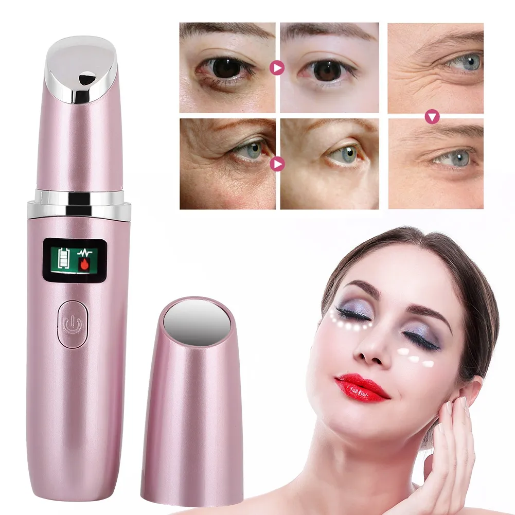 USB elektrische Augen-Lippen-Massage Anti-Aging-Falten entfernen feine Linien Massagegerät Werkzeuge Schönheit Augenpflegegerät
