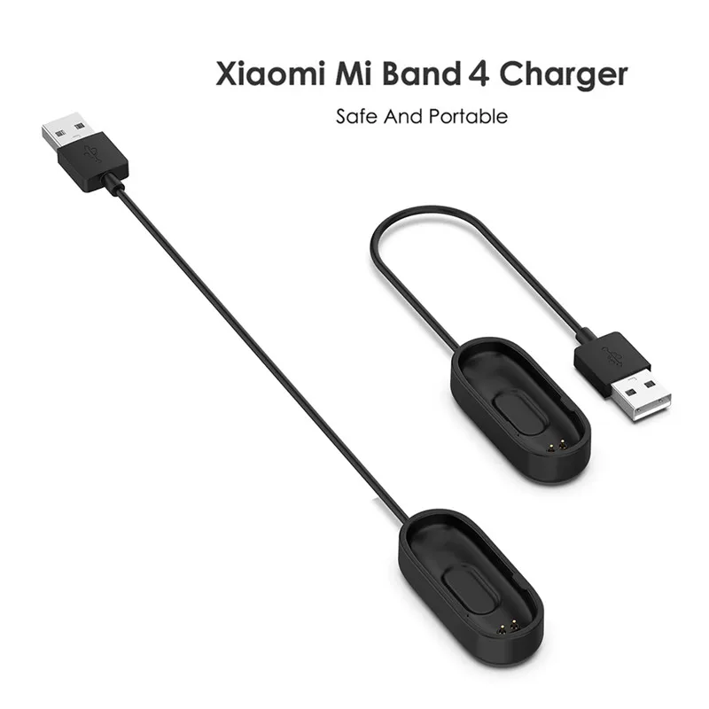 Xiaomi MI 밴드 4 교체 코드 충전기 어댑터 0.2m / 1M USB 충전 케이블 MI 밴드 4 스마트 팔찌 용