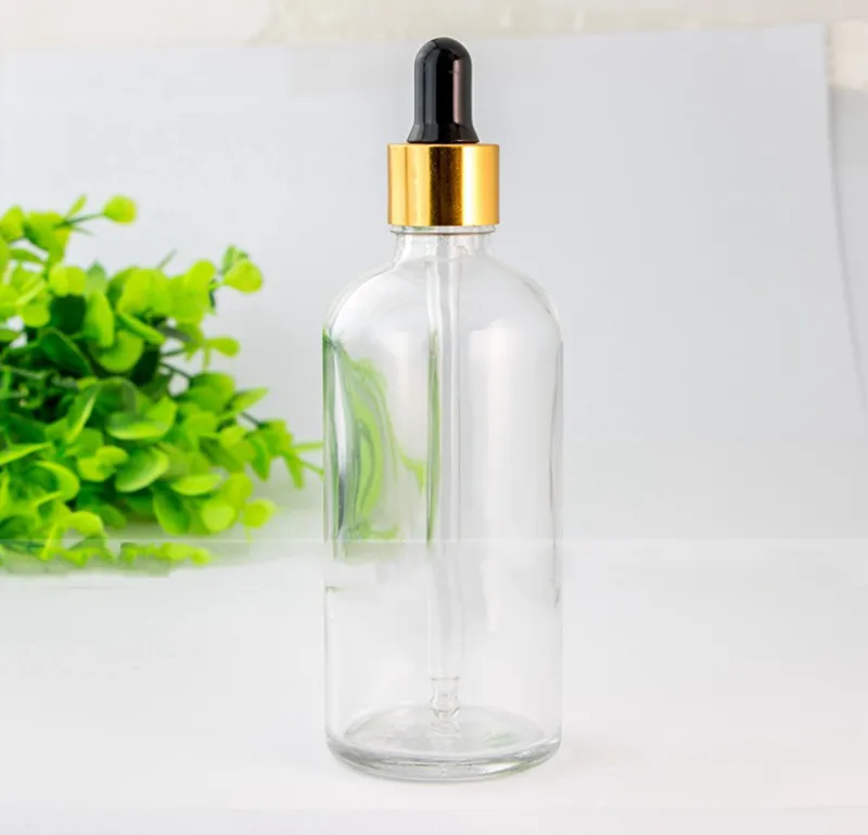 Clear Glass Liquid Reagent Pipette Dropper Bottle Essential Oil Perfume